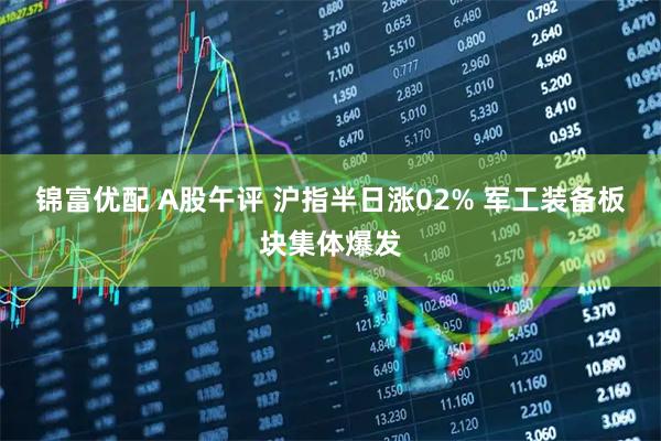 锦富优配 A股午评 沪指半日涨02% 军工装备板块集体爆发