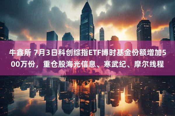 牛鑫所 7月3日科创综指ETF博时基金份额增加500万份,重仓股海光信息、寒武纪、摩尔线程